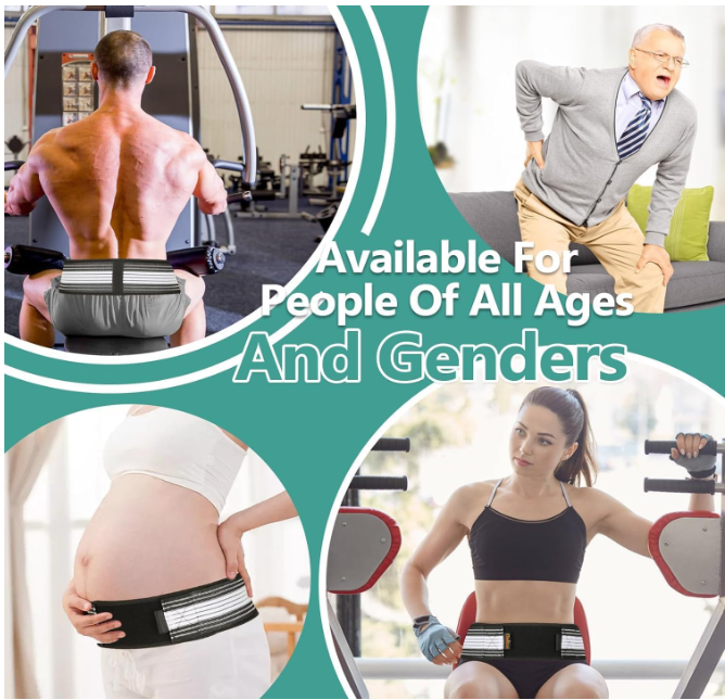 Lower Back and Sacroiliac Hip Pain Belt